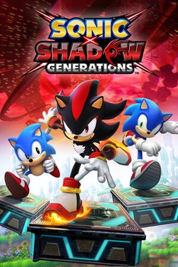 Sonic X Shadow Generations Box Art