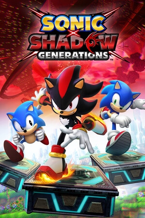 Sonic X Shadow Generations Box Art