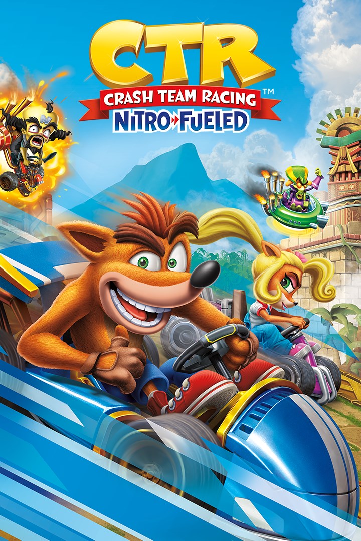 Crash Team Racing Nitro-Fueled Box Art