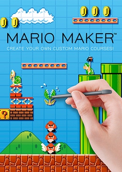 Super Mario Maker Box Art
