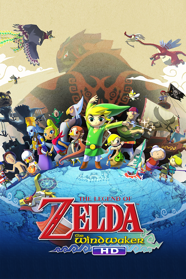 The Legend of Zelda: The Wind Waker HD Box Art
