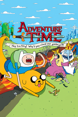 Adventure Time: Hey Ice King! Why'd You Steal Our Garbage?! Box Art