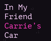 In My Friend Carrie's Car Box Art