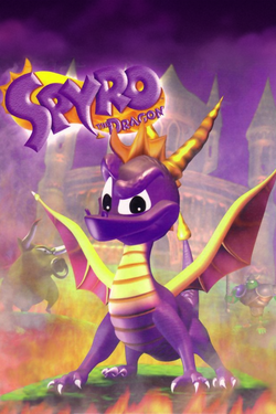 Spyro the Dragon Box Art
